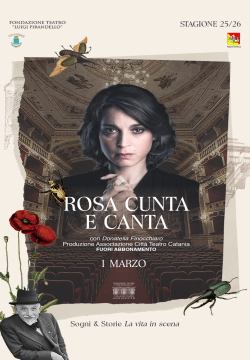 ROSA CUNTA E CANTA